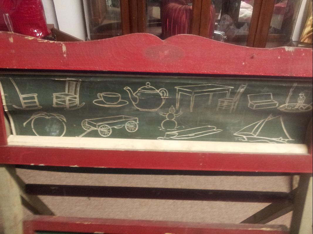 1940's Foxy Toys Chalkboard