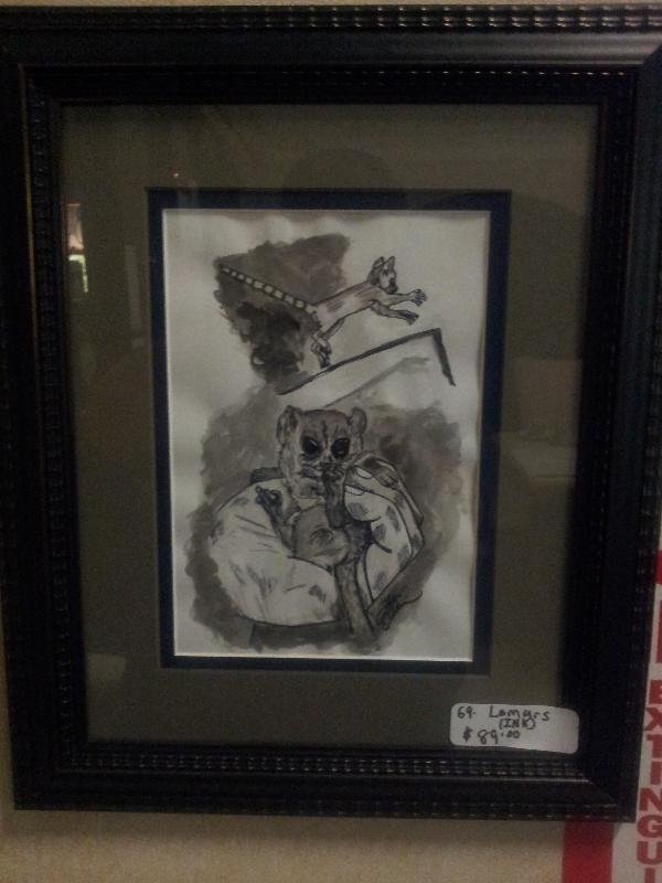 Lemurs in ink