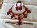 Red Glass 3 piece set