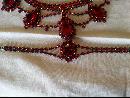 Red Glass 3 piece set