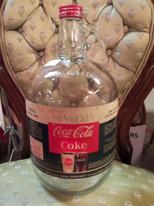 Coca Cola Service Syrup Bottle