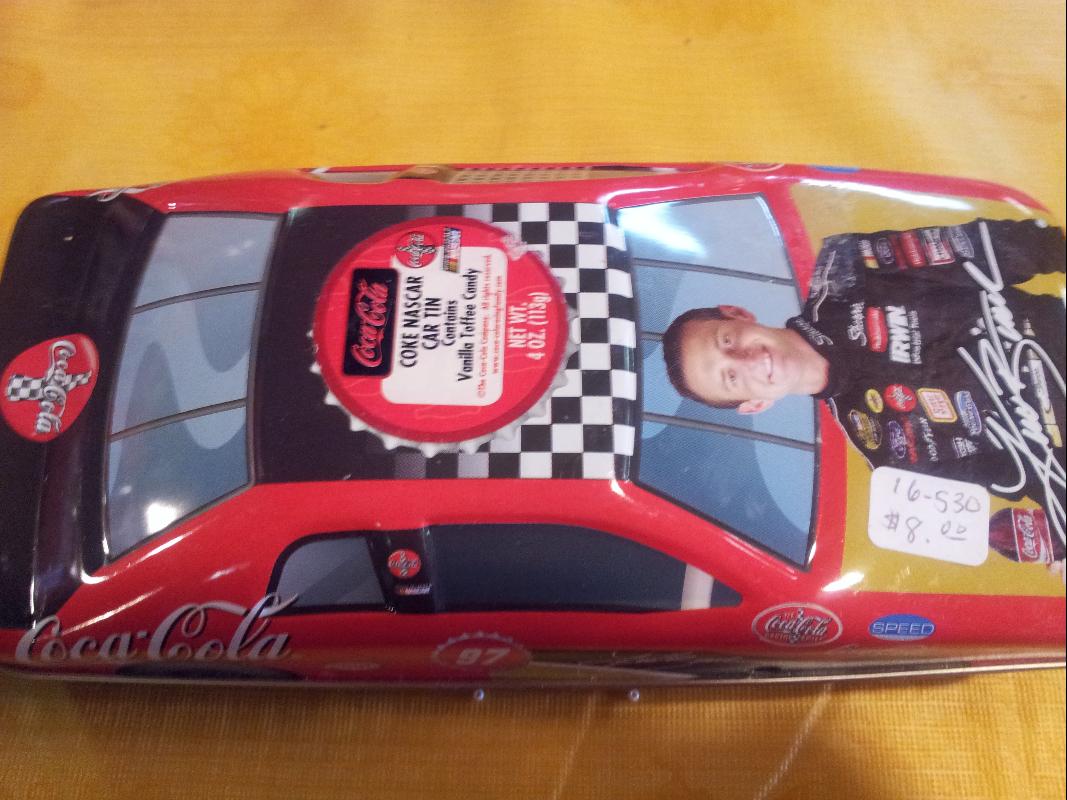 Coca Cola Collector Tin Nascar