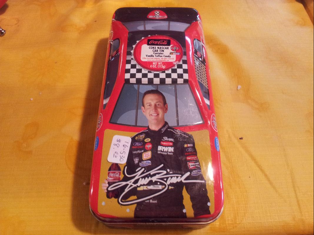 Coca Cola Collector Tin Nascar