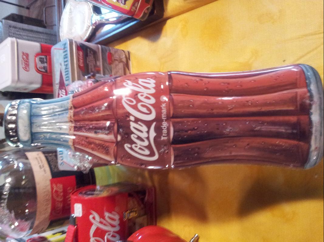 Coca Cola Tall Bottle Tin