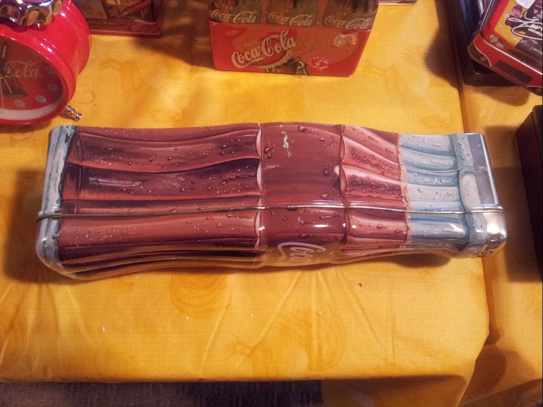 Coca Cola Tall Bottle Tin