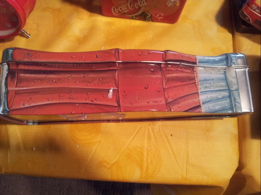 Coca Cola Tall Bottle Tin