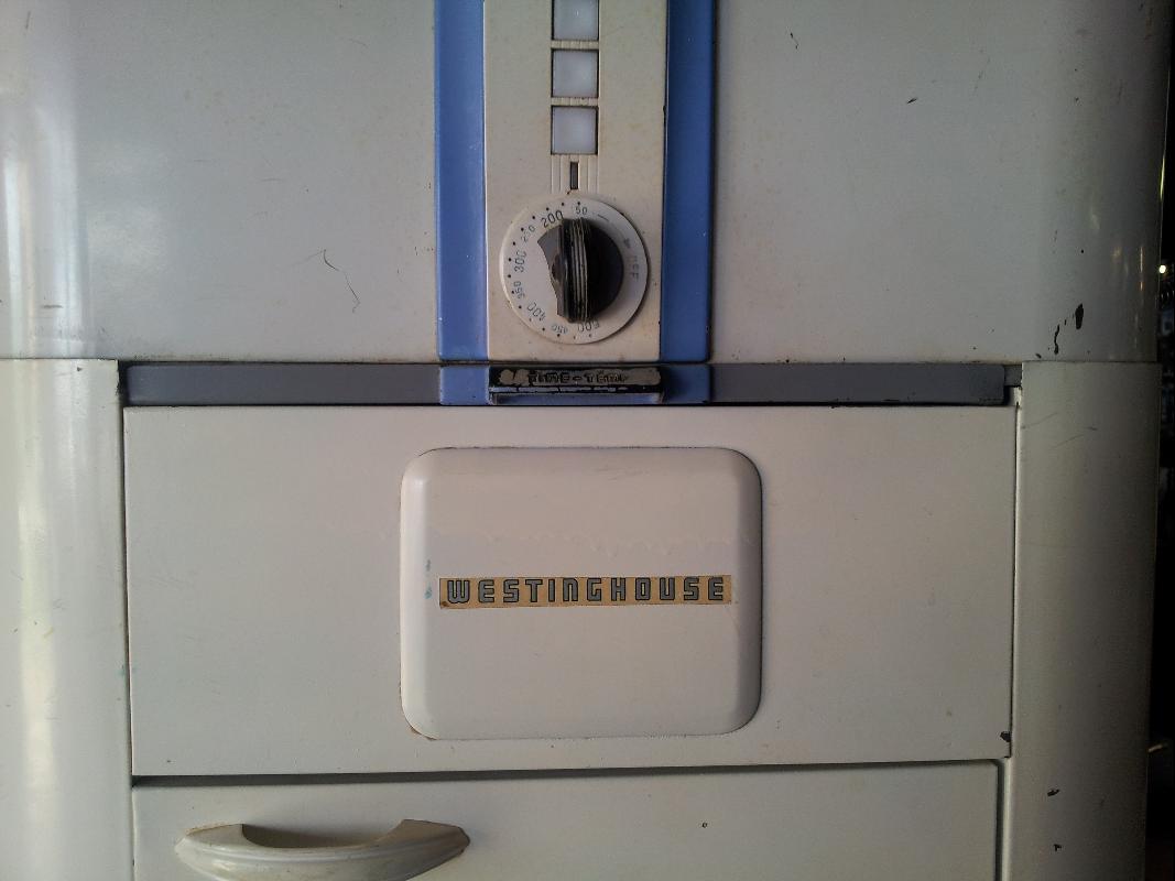 1940's Westinghouse Roaster with Cabinet