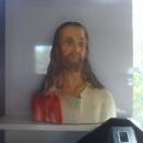 11 inch tall ceramic Jesus