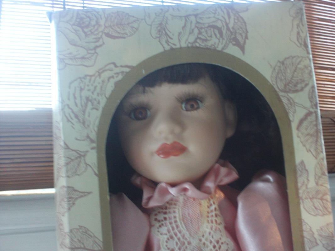 18 inch porcelain doll from Lauren Elizabeth