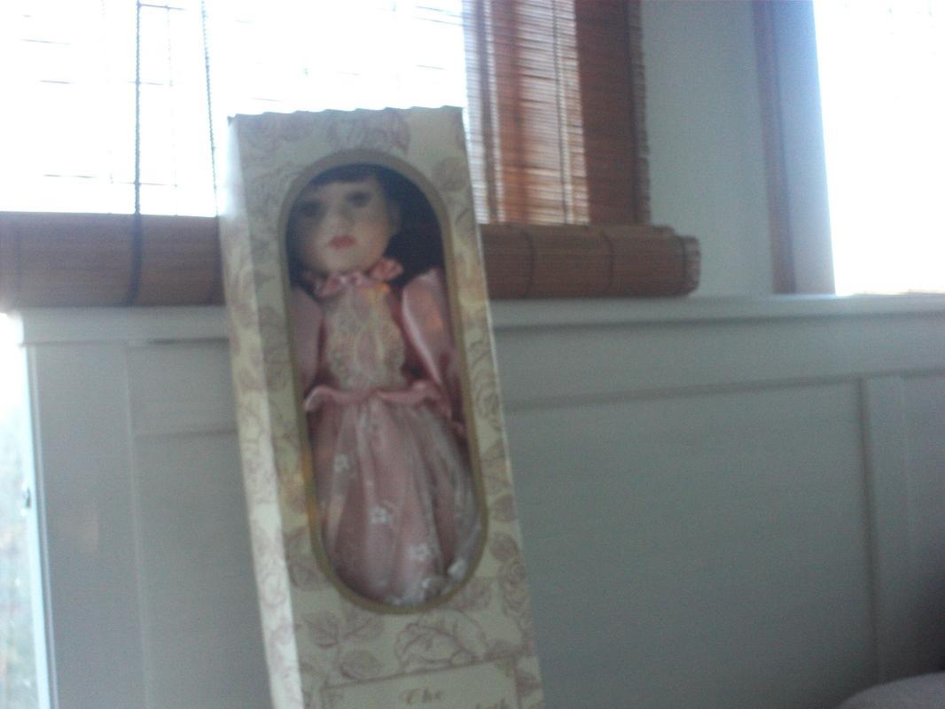 18 inch porcelain doll from Lauren Elizabeth