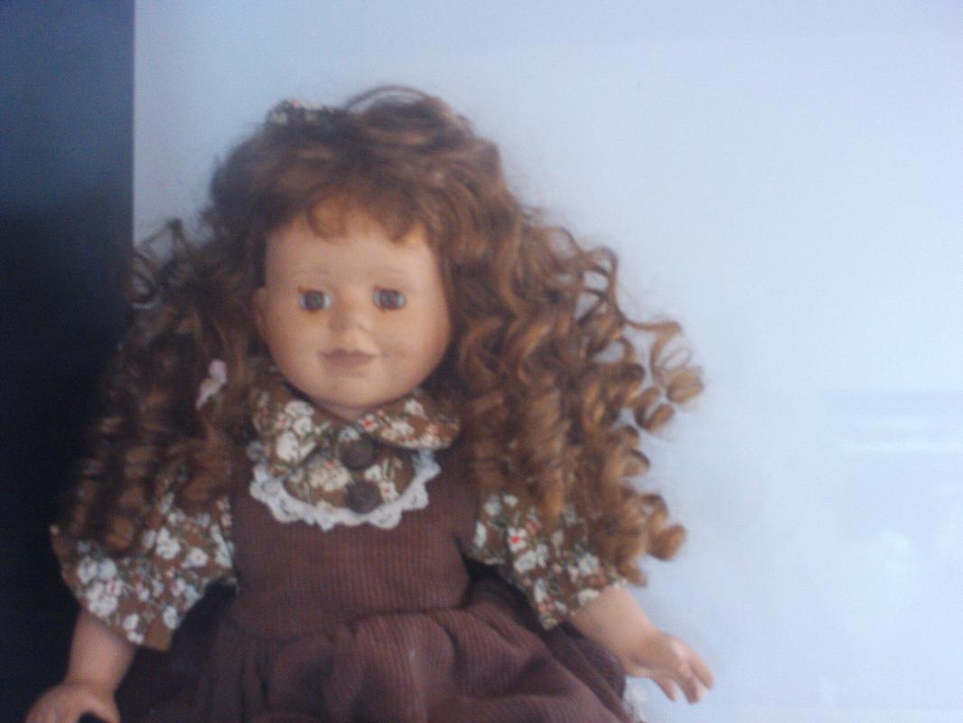 15 inch porcelain doll