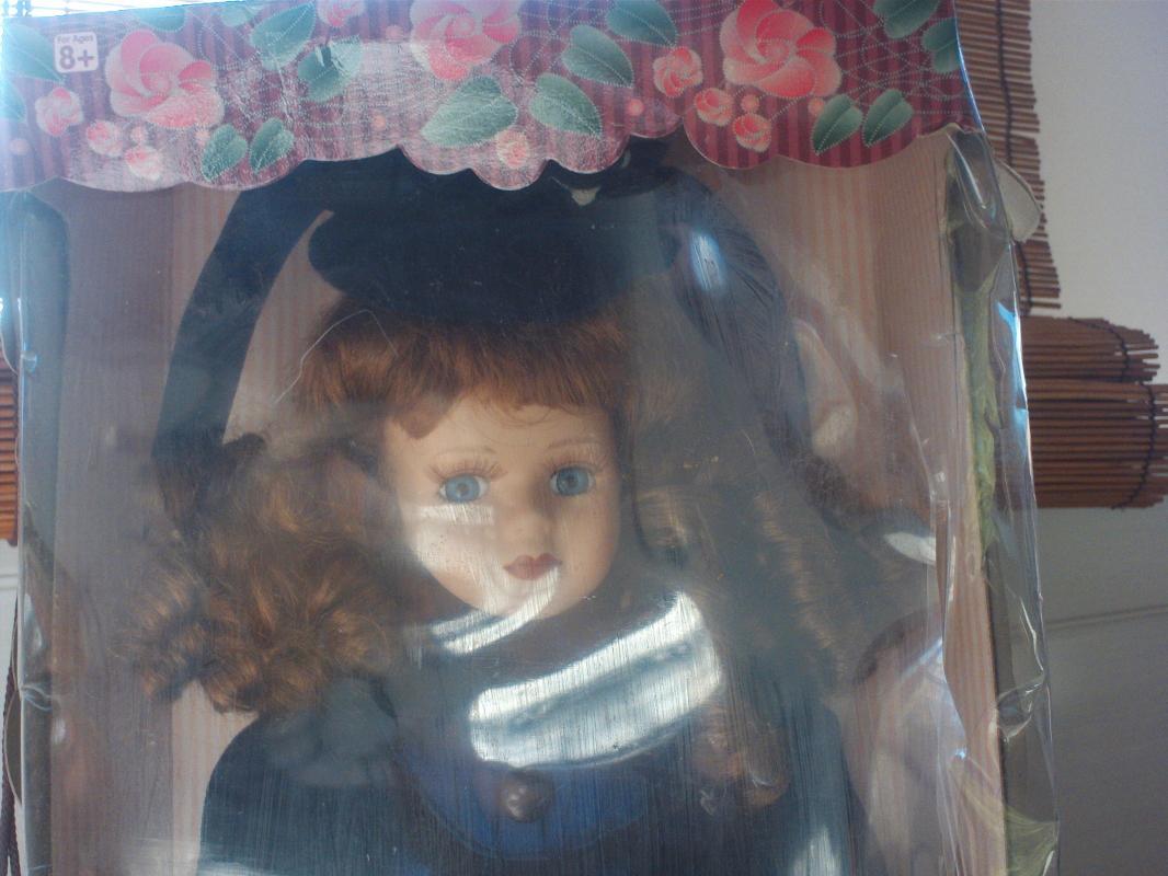 16 inch porcelain doll