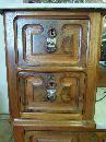 Antique Vanity Marble Top Mirror