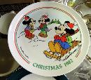 Disney's Christmas Plate Collection 1982-1986