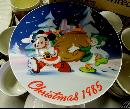 Disney's Christmas Plate Collection 1982-1986