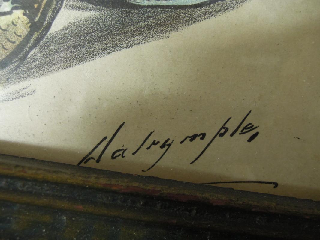Louis Dalrymple Print Aroused 1894