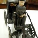 Collectbile Horse Drawn Carriage Driver Passenger Vintage