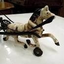 Collectbile Horse Drawn Carriage Driver Passenger Vintage