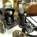 Collectbile Horse Drawn Carriage Driver Passenger Vintage
