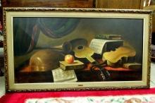 Giusseppe Roberti Oil Painting Signed