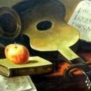 Giusseppe Roberti Oil Painting Signed