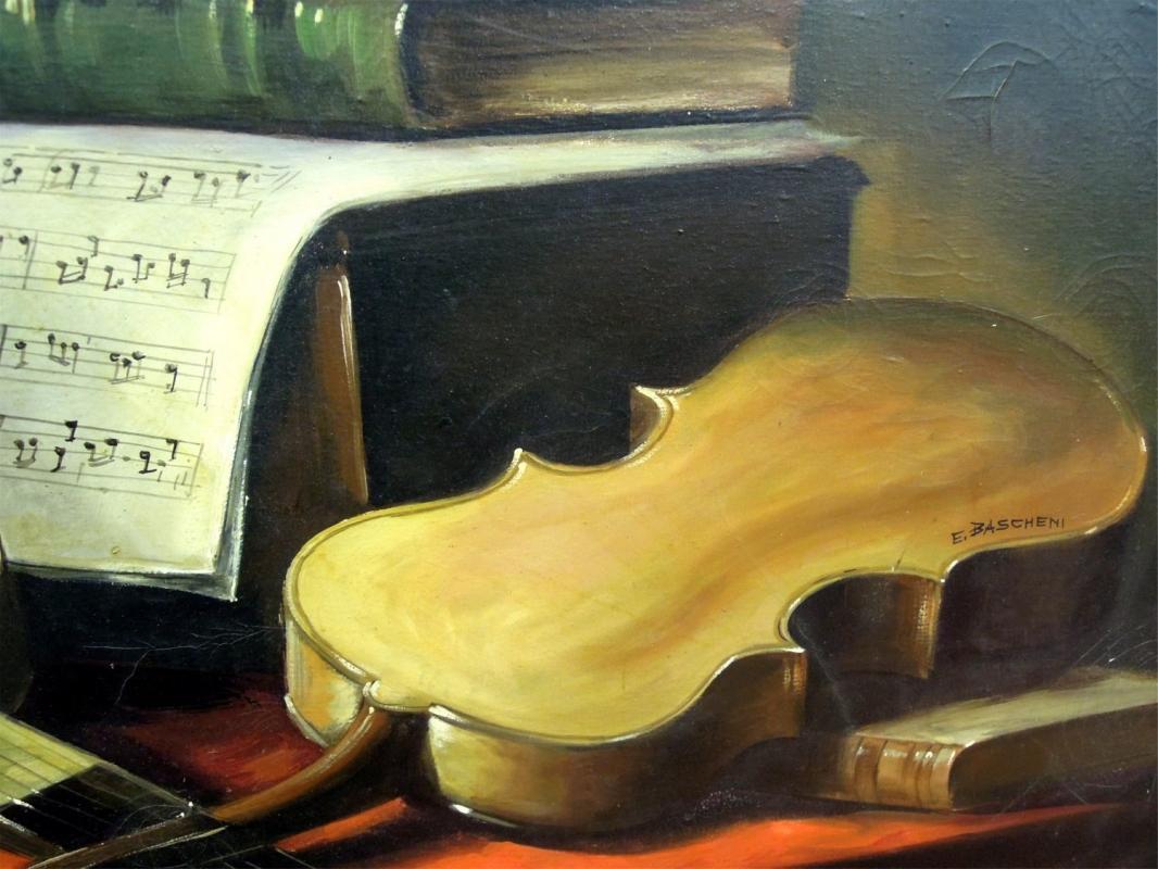 Giusseppe Roberti Oil Painting Signed