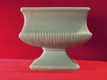 McCoy Planter Vase Light Green Pedestal Base