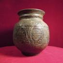 Art Pottery Vase Multi-Colored