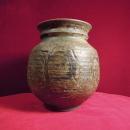 Art Pottery Vase Multi-Colored