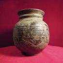 Art Pottery Vase Multi-Colored