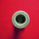 Art Pottery Candle Stick Holder, Teal