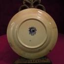 Buffalo Pottery, Plate, 1909 Blue Willow Pattern