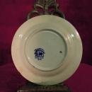 Buffalo Pottery, Plate, 1909 Blue Willow Pattern
