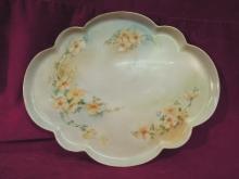 CF Haviland, Platter, 1900 Yellow Floral