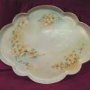 CF Haviland, Platter, 1900 Yellow Floral