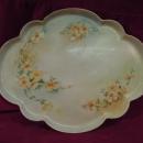 CF Haviland, Platter, 1900 Yellow Floral
