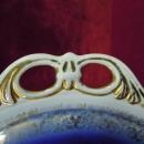 Victoria Carlsbad Austria Platter Maiden Soldier 1891 - 1910