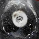 J D Bergen Glass Candy Dish Saw Tooth Rim Hobstar Design ABP