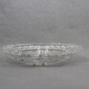 Brilliant Diamond Cut Glass Mayo Set Daisy Pattern
