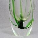 Kosta Art Glass Lindstrand Seaweed Vase 1961 Made in Sweden