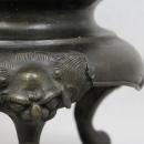 Vintage Japanese Censer Burner Four Birds and Elephants