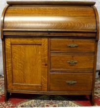 Antique Waddington Desk Roll Top