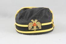 Vintage 32nd Degree Double Eagle Mason Hat