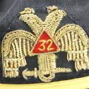 Vintage 32nd Degree Double Eagle Mason Hat