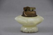 Vintage Table Lighter Alabaster Made in Japan