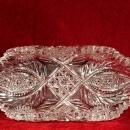ABP Glass Libbey Dish Hobstar Diamond Cut