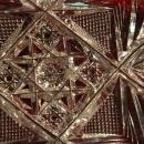 ABP Glass Libbey Dish Hobstar Diamond Cut