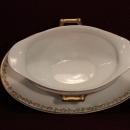Theodore Haviland China Red Floral Pattern Schleiger Ten Piece Set