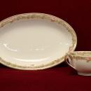 Theodore Haviland Platter and Tea cup Pink Roses