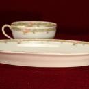 Theodore Haviland Platter and Tea cup Pink Roses